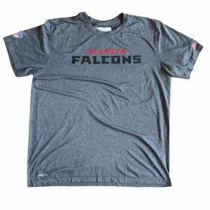 Nike Dri-Fit Gray Atlanta Falcons Official T-shirt